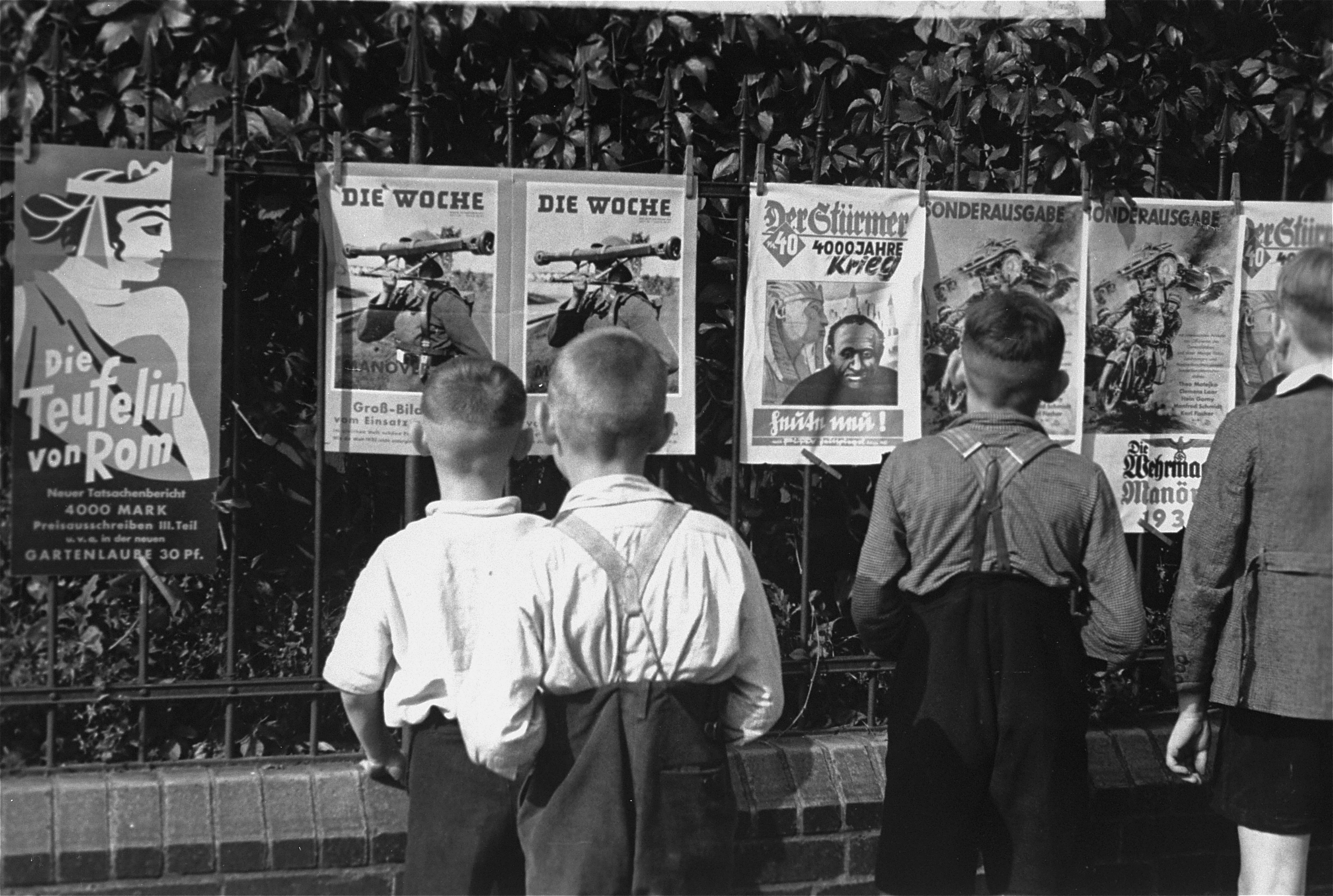 propaganda alemana durante la segunda guerra mundial